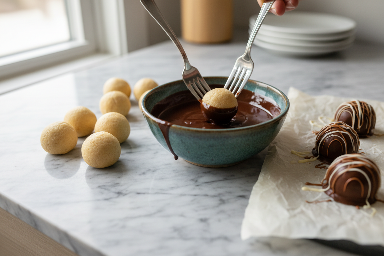 How to Dip Peanut Butter Balls in Chocolate: Step-by-Step Guide