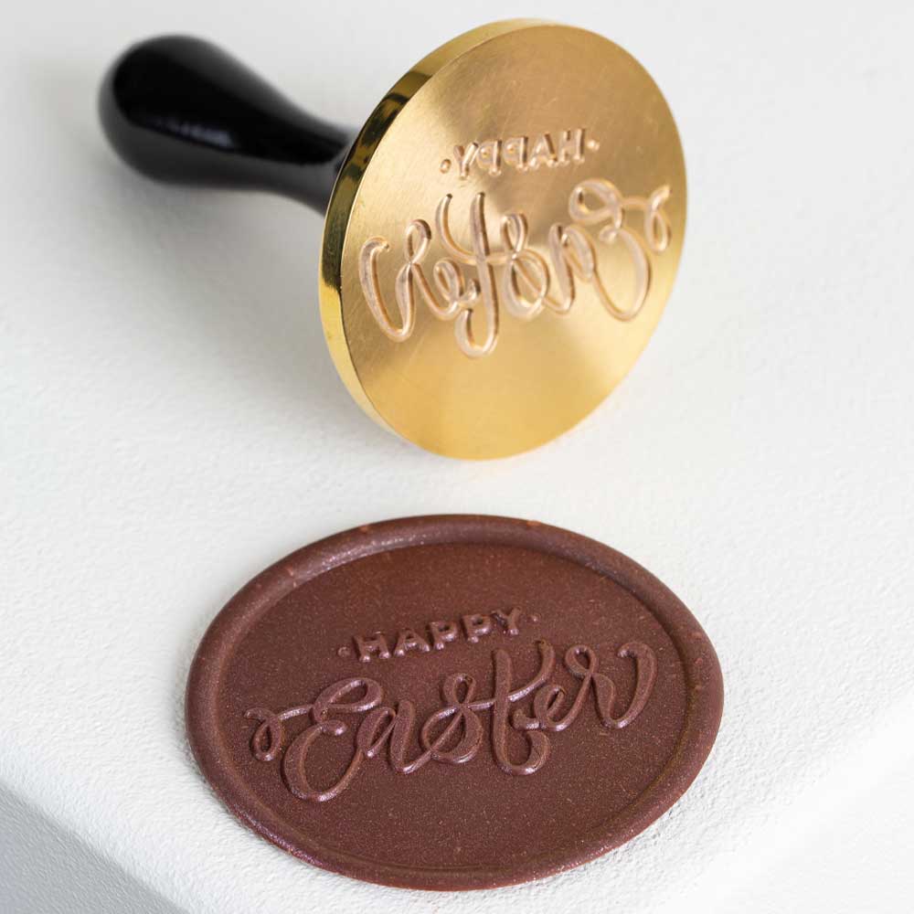 Happy Easter Chocolate Stamp – Large – Frank Haasnoot