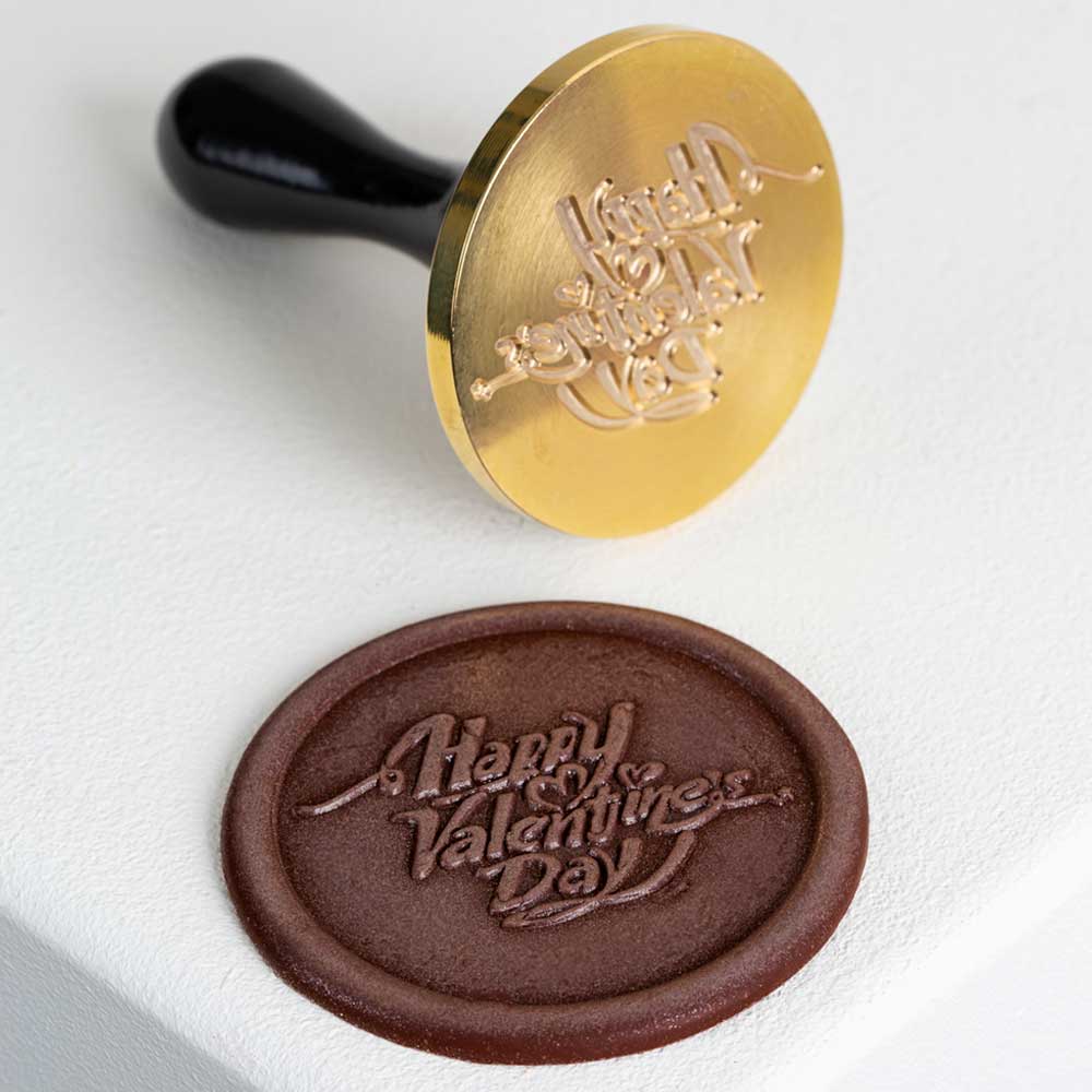 Happy Valentine Chocolate Stamp – Small – Frank Haasnoot