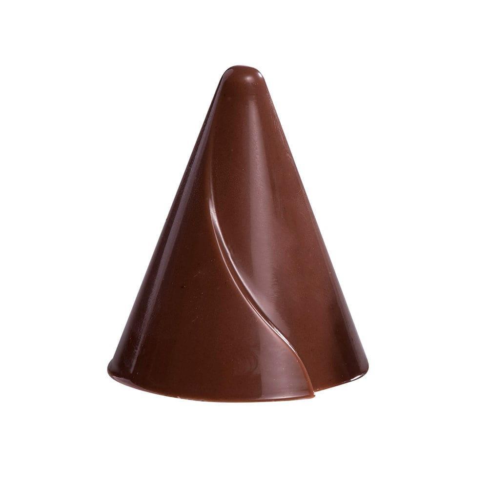 POLYCARBONATE CHOCOLATE MOULD - SHELL CONE - Zucchero Canada