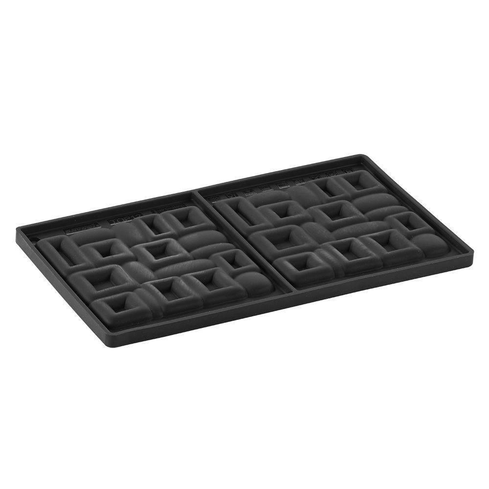 TOP12S -Top silicone mould MINI MAYA 240 x 140 mm, 2 indents 110 x 110 x h
12 mm - vol. 58 ml + pack - Zucchero Canada